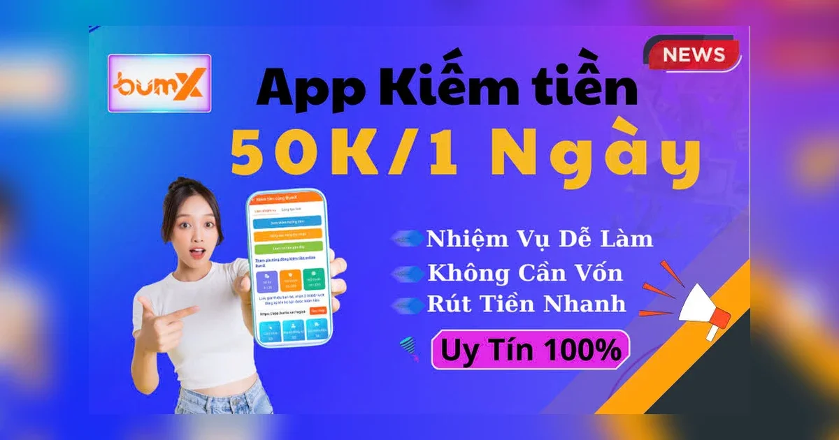 Kiếm tiền online trên ứng dụng BumX