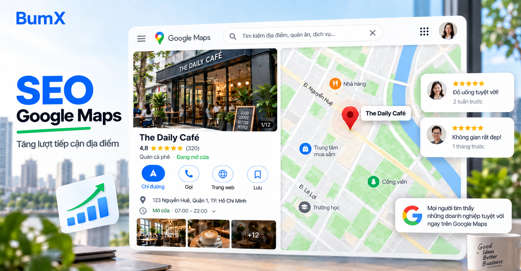 SEO Google Maps là gì? 7 cách tối ưu hiệu quả