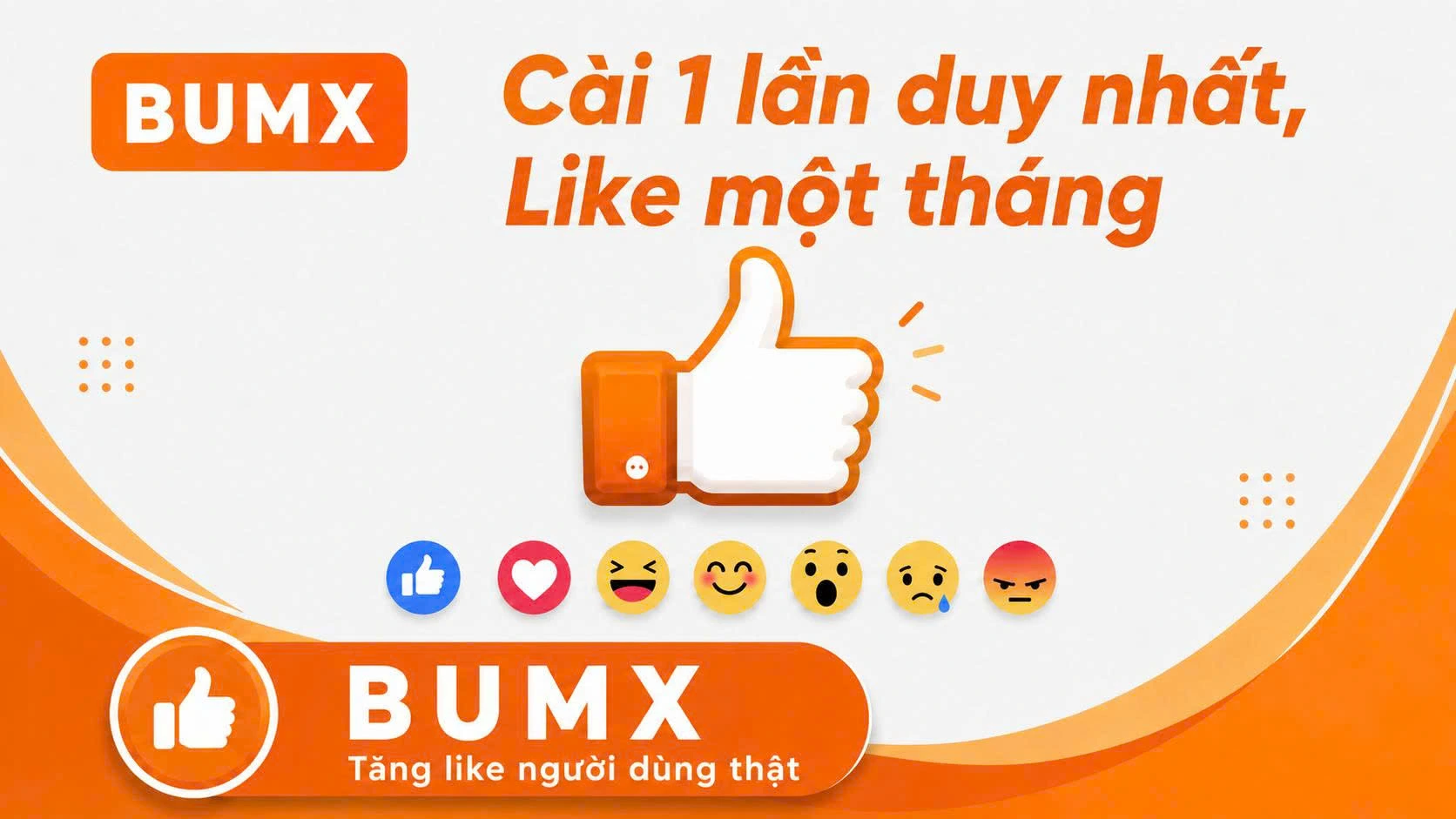Buff, Tăng, Mua, Hack Tương tác Fanpage, gói VIP Facebook mà BumX mang lại hiệu quả cho Trang Facebook